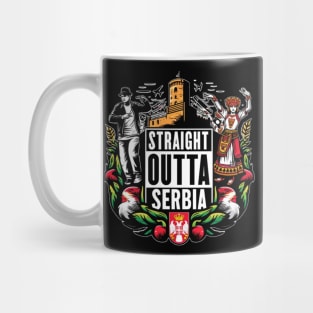 Straight Outta Serbia Mug